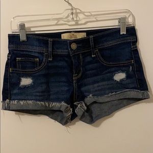 Girl’s Hollister Size 3 Low Rise Denim Shorts